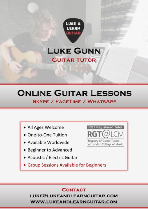Luke and Learn Guitar - Online Guitar Lessons (New)